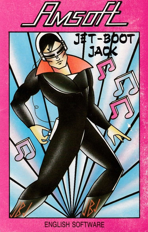 Jet-Boot Jack box art for Amstrad CPC
